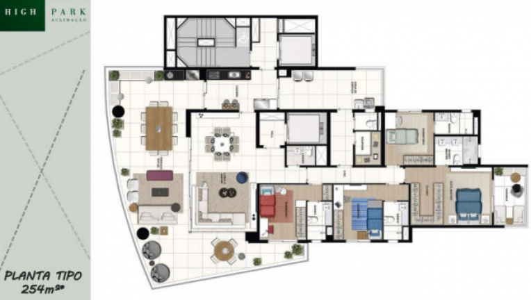 Imagem Apartamento com 4 Quartos à Venda, 254 m² em Vila Mariana - São Paulo Imagem Apartamento com 4 Quartos à Venda, 254 m² em Vila Mariana - São Paulo