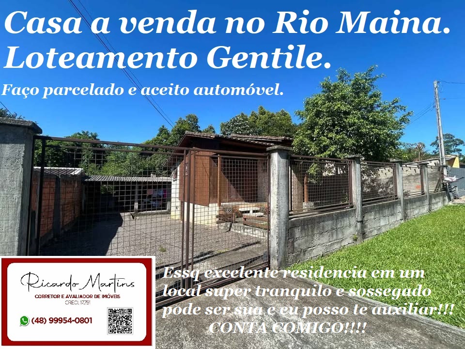 Casa com 2 Quartos à Venda, 95 m² em Rio Maina - Criciúma