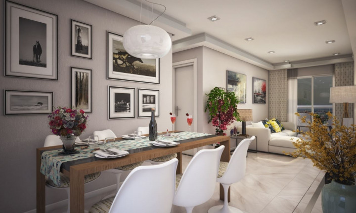 Imagem Apartamento com 2 Quartos à Venda, 56 m² em Mirim - Praia Grande