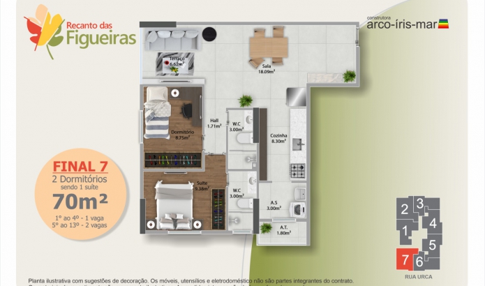 Imagem Apartamento com 2 Quartos à Venda, 66 m²em Guilhermina - Praia Grande Imagem Apartamento com 2 Quartos à Venda, 66 m²em Guilhermina - Praia Grande