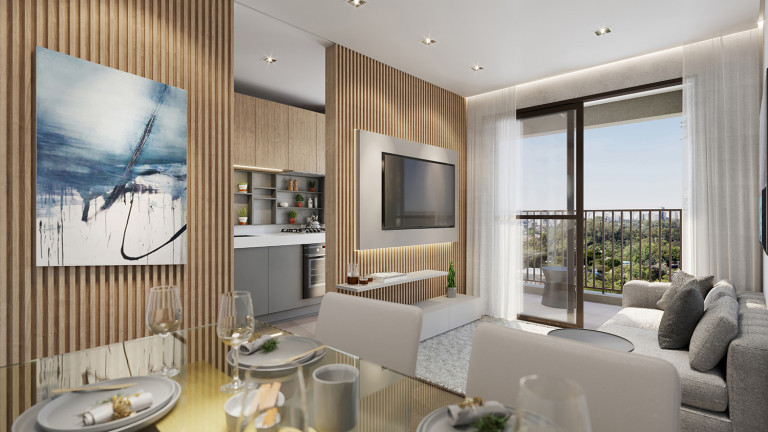 Imagem Apartamento com 2 Quartos à Venda, 47 m² em Vila Anastácio - São Paulo