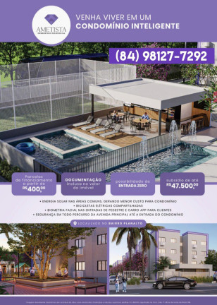 Imagem Apartamento com 2 Quartos à Venda, 43 m² em Planalto - Natal Imagem Apartamento com 2 Quartos à Venda, 43 m² em Planalto - Natal