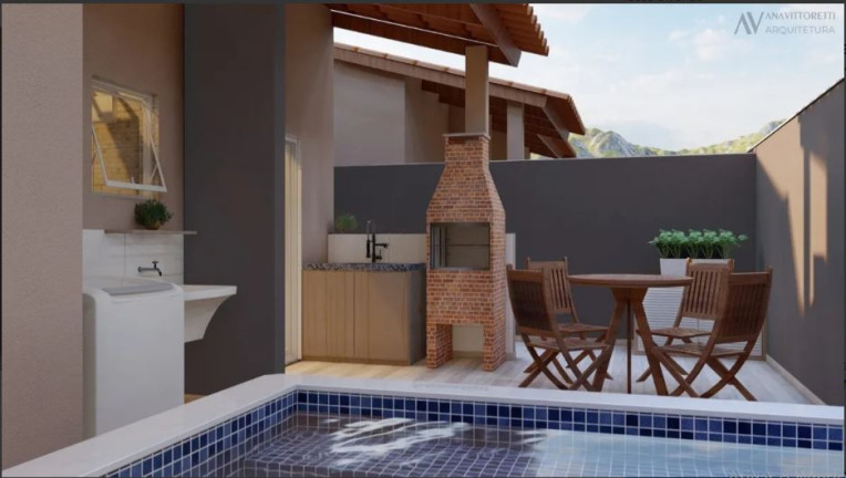 Imagem Casa de Condomínio com 2 Quartos à Venda, 85 m² em Cibratel II - Itanhaém