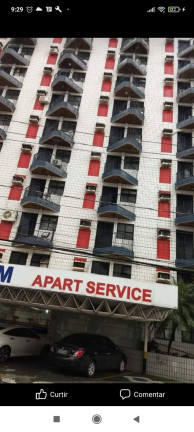 Imagem Flat com 1 Quarto à Venda, 32 m² em Centro - São Vicente Imagem Flat com 1 Quarto à Venda, 32 m² em Centro - São Vicente