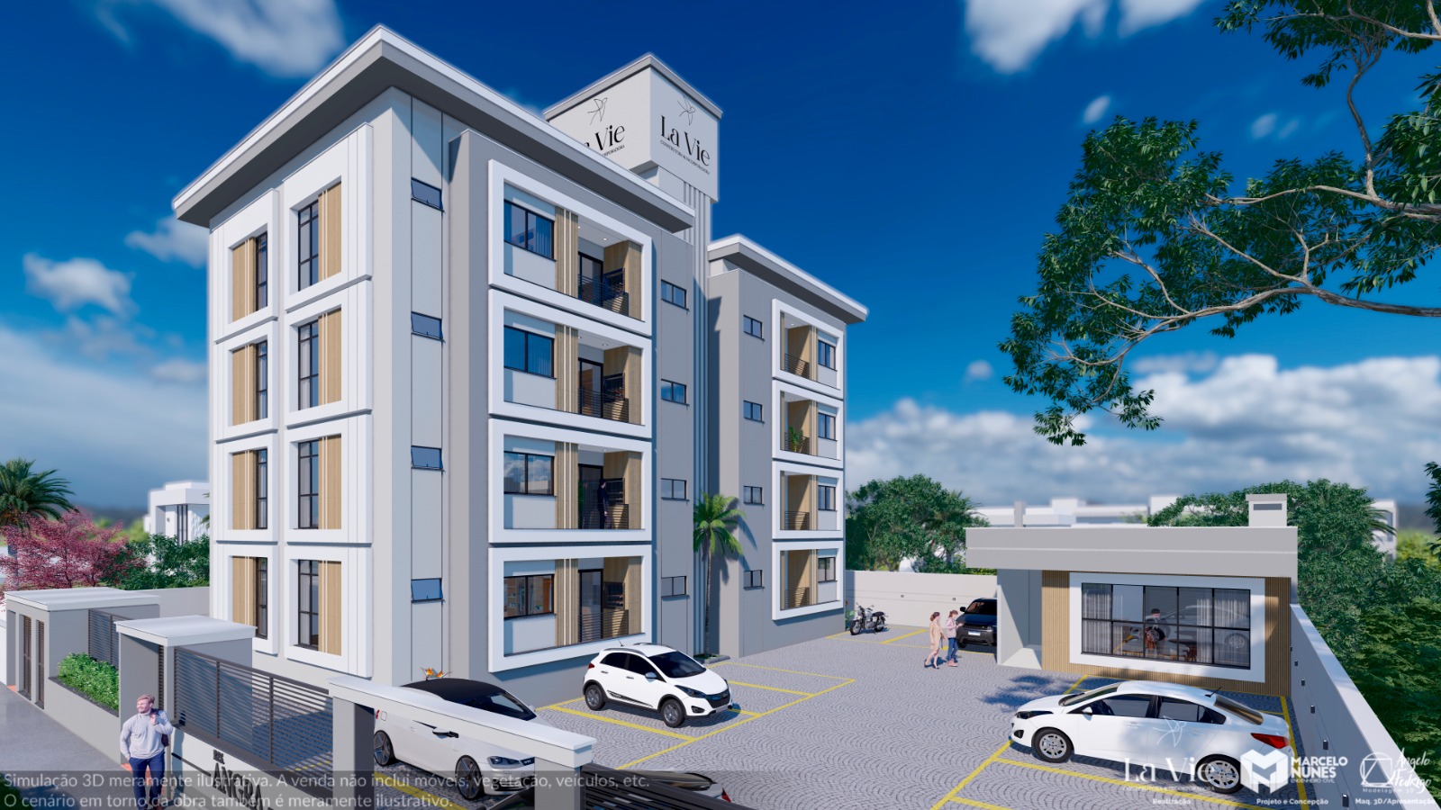 Imagem Apartamento com 2 Quartos à Venda, 53 m²em Areias - Tijucas