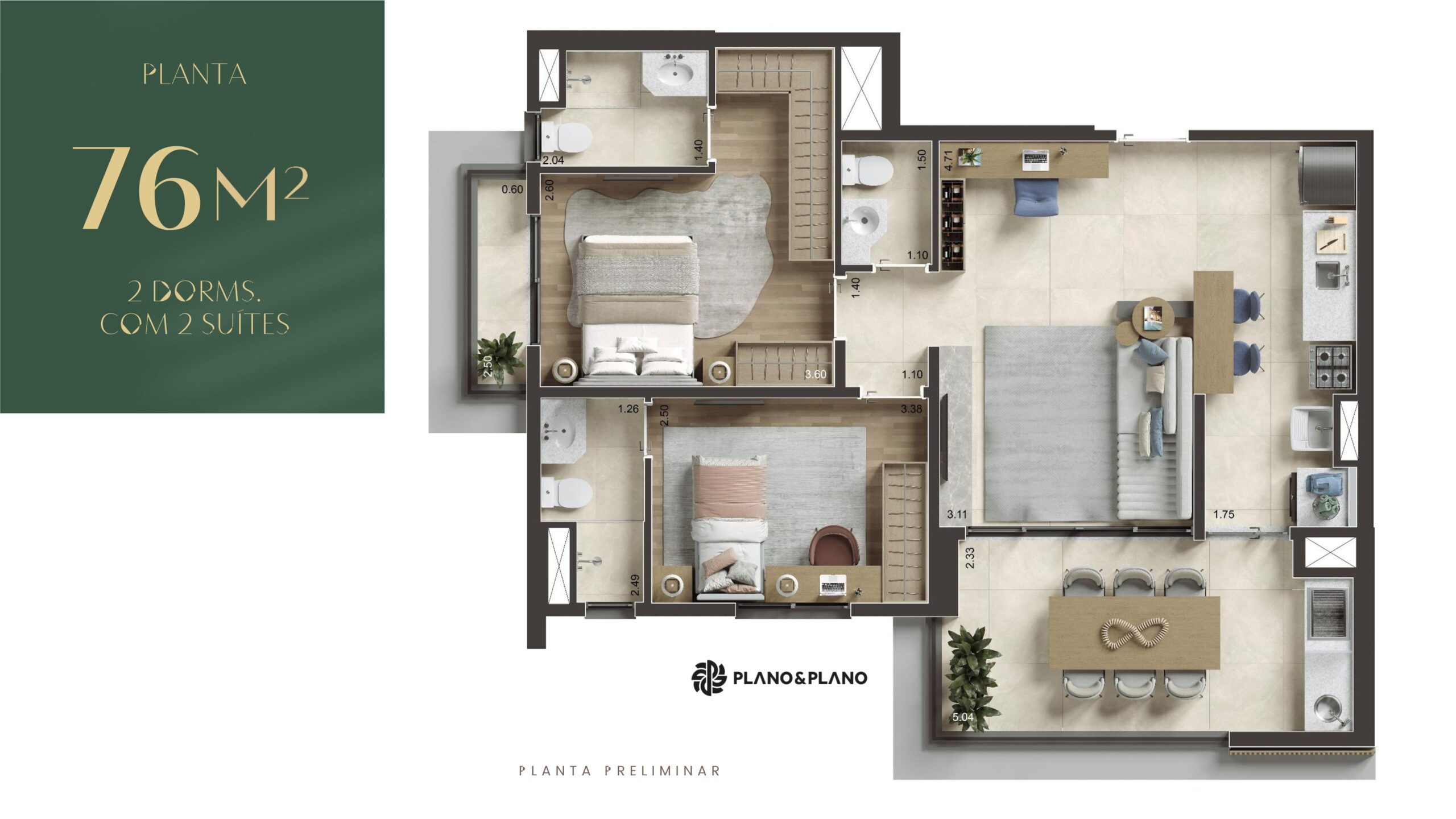Imagem Apartamento com 2 Quartos à Venda, 76 m²em Alphaville Industrial - Barueri Imagem Apartamento com 2 Quartos à Venda, 76 m²em Alphaville Industrial - Barueri