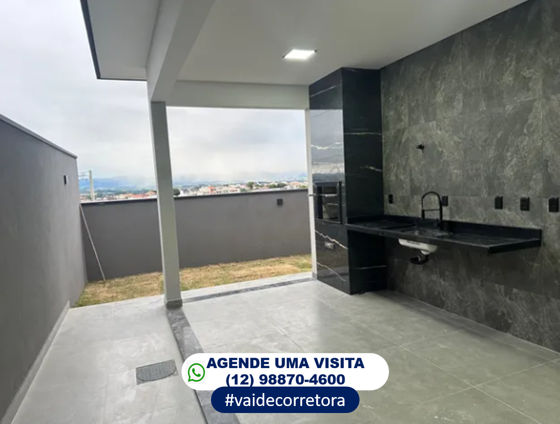 Imagem Casa de Condomínio com 3 Quartos à Venda, 135 m²em Caçapava Velha - Caçapava