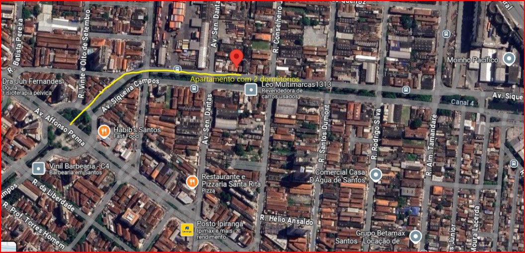 Imagem Apartamento com 2 Quartos à Venda, 96 m²em Macuco - Santos