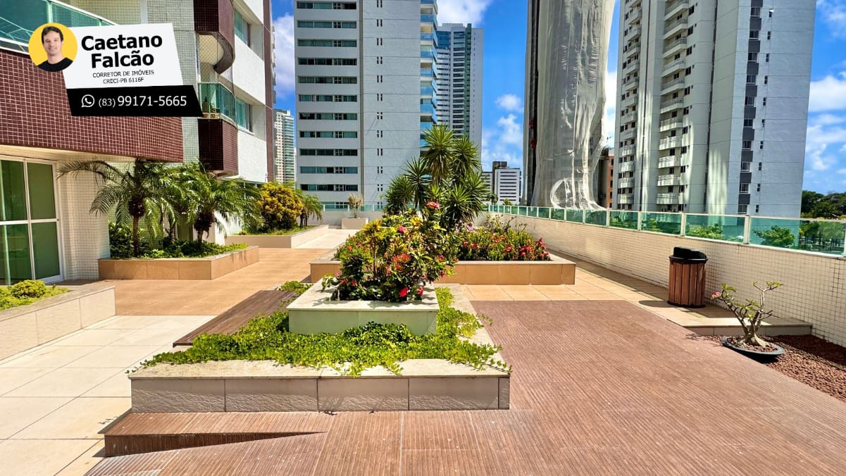 Imagem Apartamento com 2 Quartos para Alugar, 68 m² em Altiplano Cabo Branco - João Pessoa