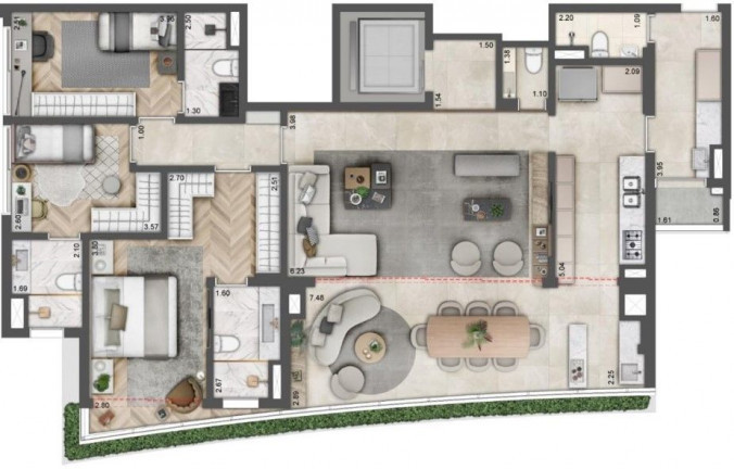 Imagem Apartamento com 3 Quartos à Venda, 220 m²em Moema - São Paulo Imagem Apartamento com 3 Quartos à Venda, 220 m²em Moema - São Paulo