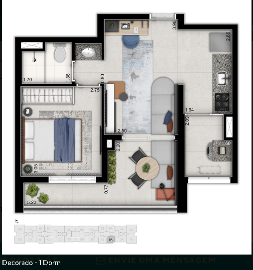 Imagem Apartamento com 3 Quartos à Venda, 45 m² em Butantã - São Paulo