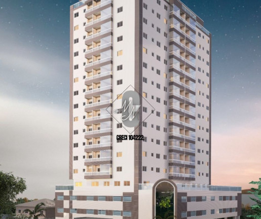 Imagem Apartamento com 2 Quartos à Venda, 71 m² em Guilhermina - Praia Grande