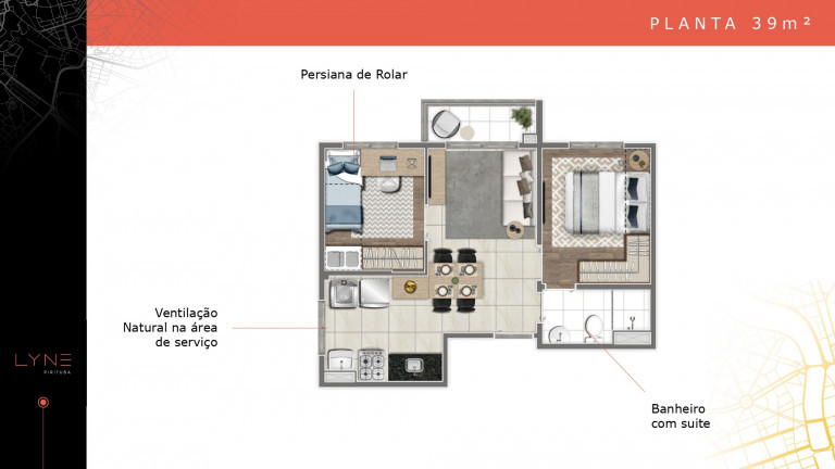 Imagem Apartamento com 2 Quartos à Venda, 34 m² em Pirituba - São Paulo