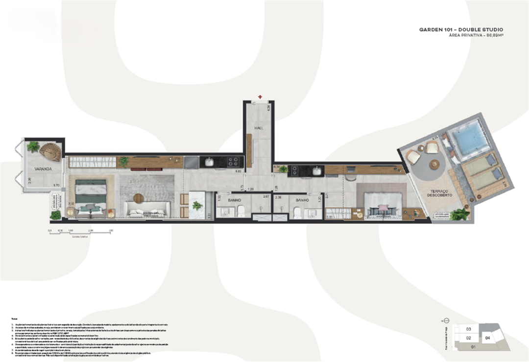 Imagem Studio com 1 Quarto à Venda, 46 m²em Ipanema - Rio de Janeiro Imagem Studio com 1 Quarto à Venda, 46 m²em Ipanema - Rio de Janeiro