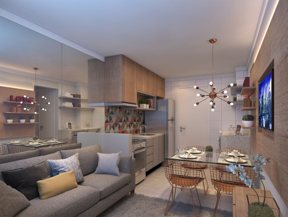 Imagem Apartamento com 2 Quartos à Venda, 32 m² em Parque Fongaro - São Paulo