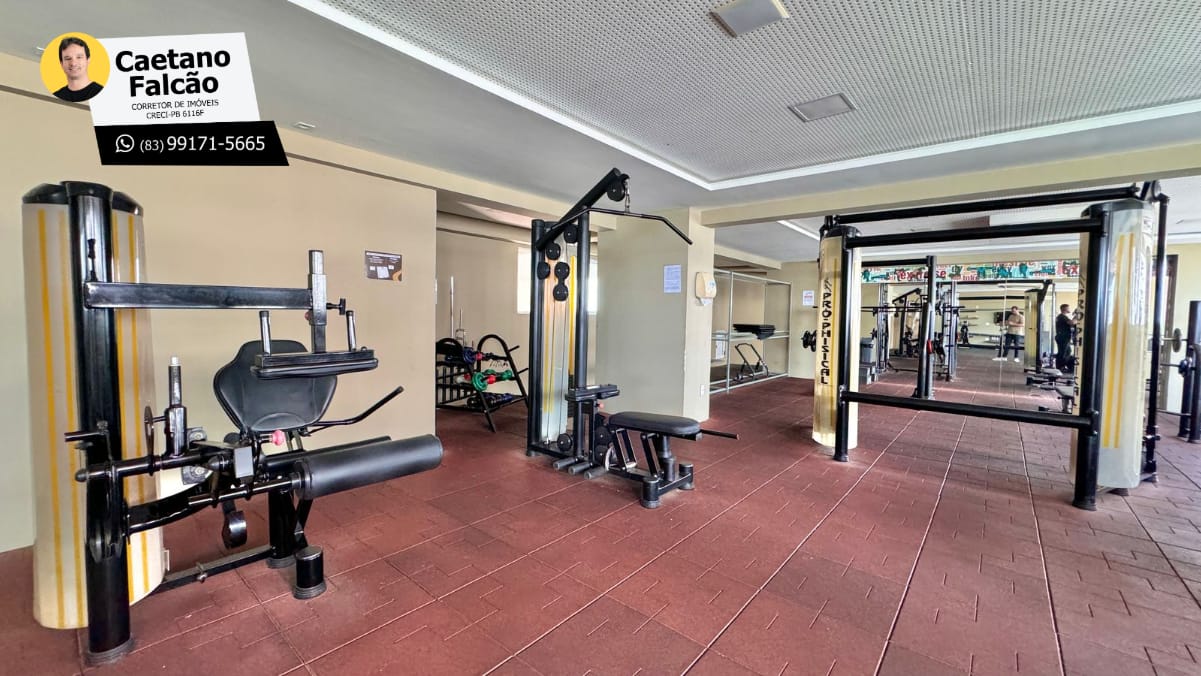 Imagem Apartamento com 2 Quartos para Alugar, 68 m² em Altiplano Cabo Branco - João Pessoa