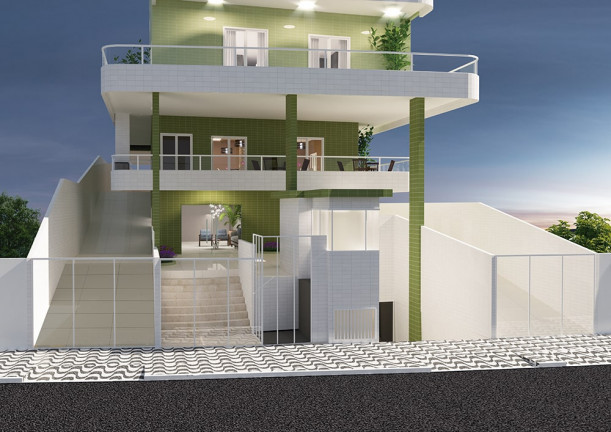 Imagem Apartamento com 2 Quartos à Venda, 71 m² em Caiçara - Praia Grande