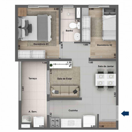 Imagem Apartamento com 2 Quartos à Venda, 38 m² em Vila Norma - São Paulo Imagem Apartamento com 2 Quartos à Venda, 38 m² em Vila Norma - São Paulo