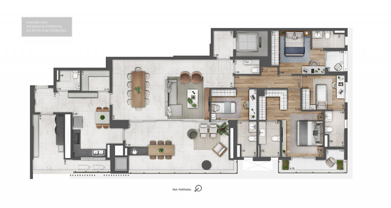 Imagem Apartamento com 4 Quartos à Venda, 190 m² em Brooklin Paulista - São Paulo