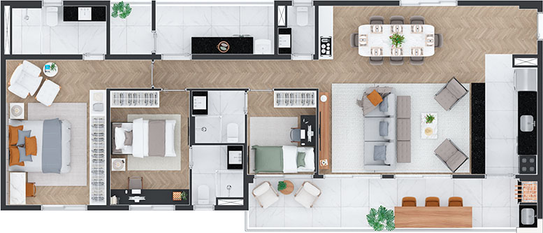 Imagem Apartamento com 3 Quartos à Venda, 122 m² em Mirandópolis - São Paulo Imagem Apartamento com 3 Quartos à Venda, 122 m² em Mirandópolis - São Paulo