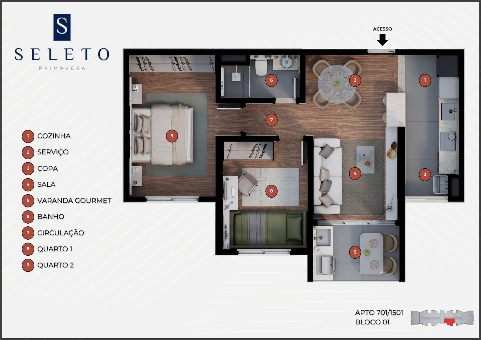 Imagem Apartamento com 2 Quartos à Venda, 50 m²em Chácaras Rio-Petrópolis - Duque de Caxias