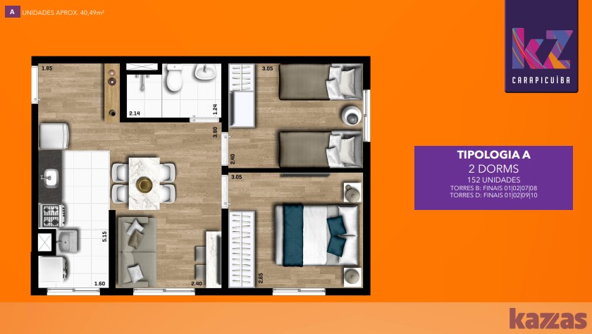 Imagem Apartamento com 2 Quartos à Venda, 40 m² em Vila da Oportunidade - Carapicuíba Imagem Apartamento com 2 Quartos à Venda, 40 m² em Vila da Oportunidade - Carapicuíba