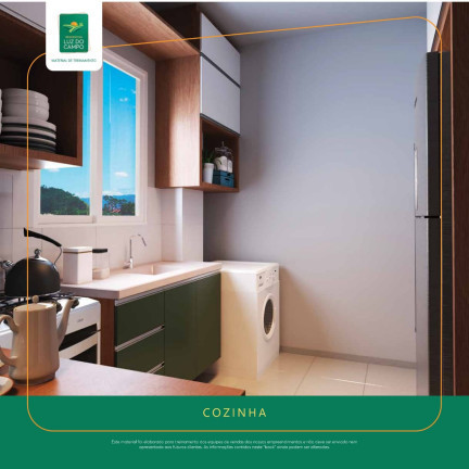 Imagem Apartamento com 2 Quartos à Venda, 44 m²em Jardim Marajoara - Limeira