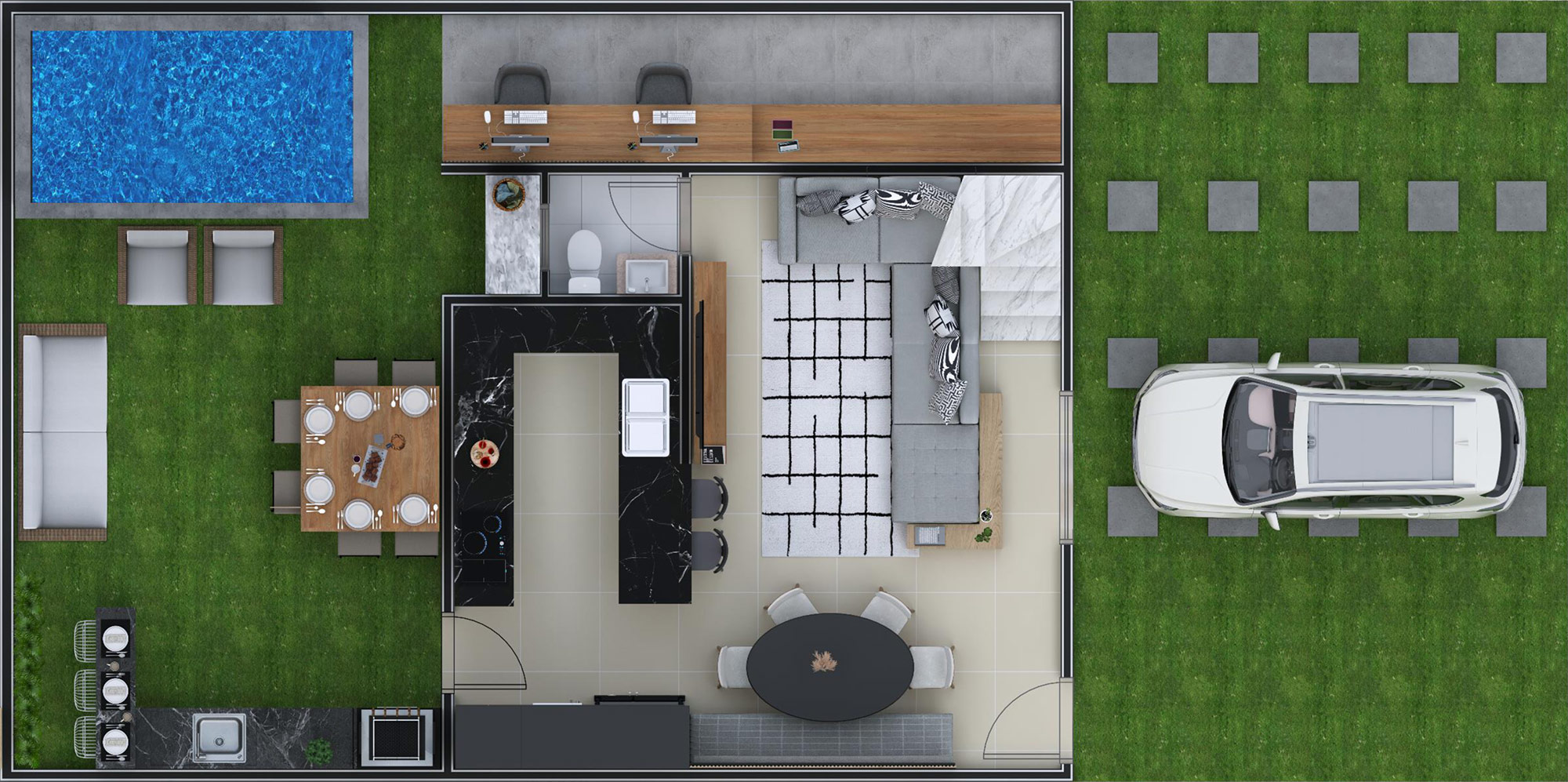 Imagem Casa de Condomínio com 3 Quartos à Venda, 77 m²em Chácara Ondas Verdes - Cotia