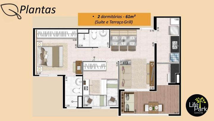 Imagem Apartamento com 2 Quartos à Venda, 62 m² em Vila Leonor - Guarulhos Imagem Apartamento com 2 Quartos à Venda, 62 m² em Vila Leonor - Guarulhos