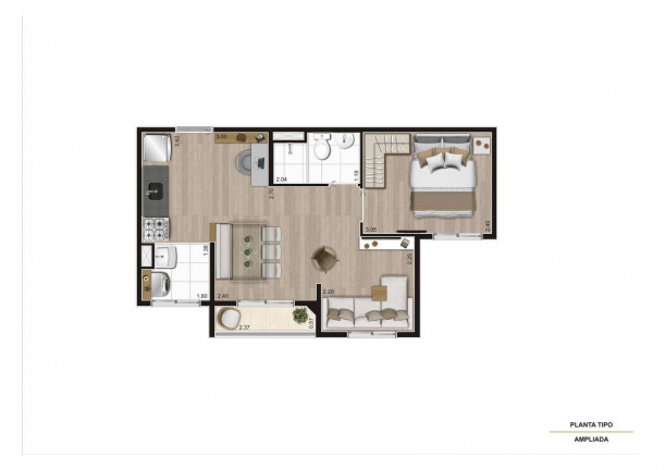 Imagem Apartamento com 2 Quartos à Venda, 37 m² em Saúde - São Paulo