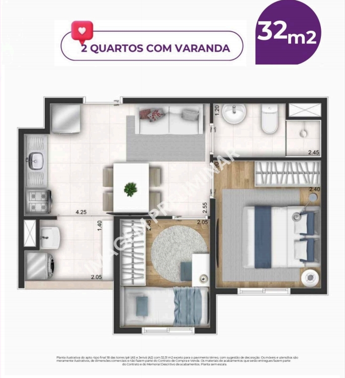 Imagem Apartamento com 2 Quartos à Venda, 34 m² em Vila Zelina - São Paulo Imagem Apartamento com 2 Quartos à Venda, 34 m² em Vila Zelina - São Paulo