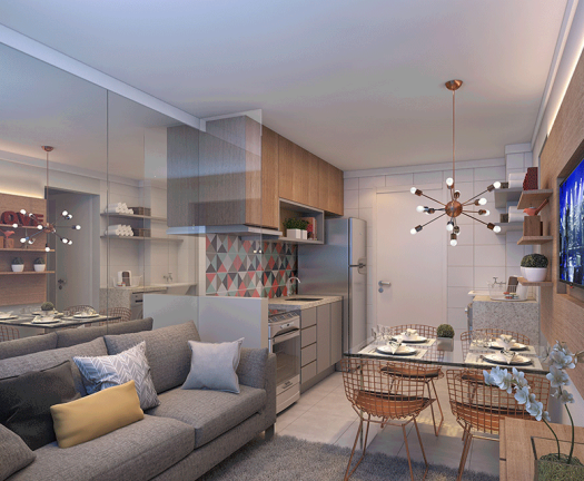 Imagem Apartamento com 2 Quartos à Venda, 32 m² em Vila Socorro - São Paulo