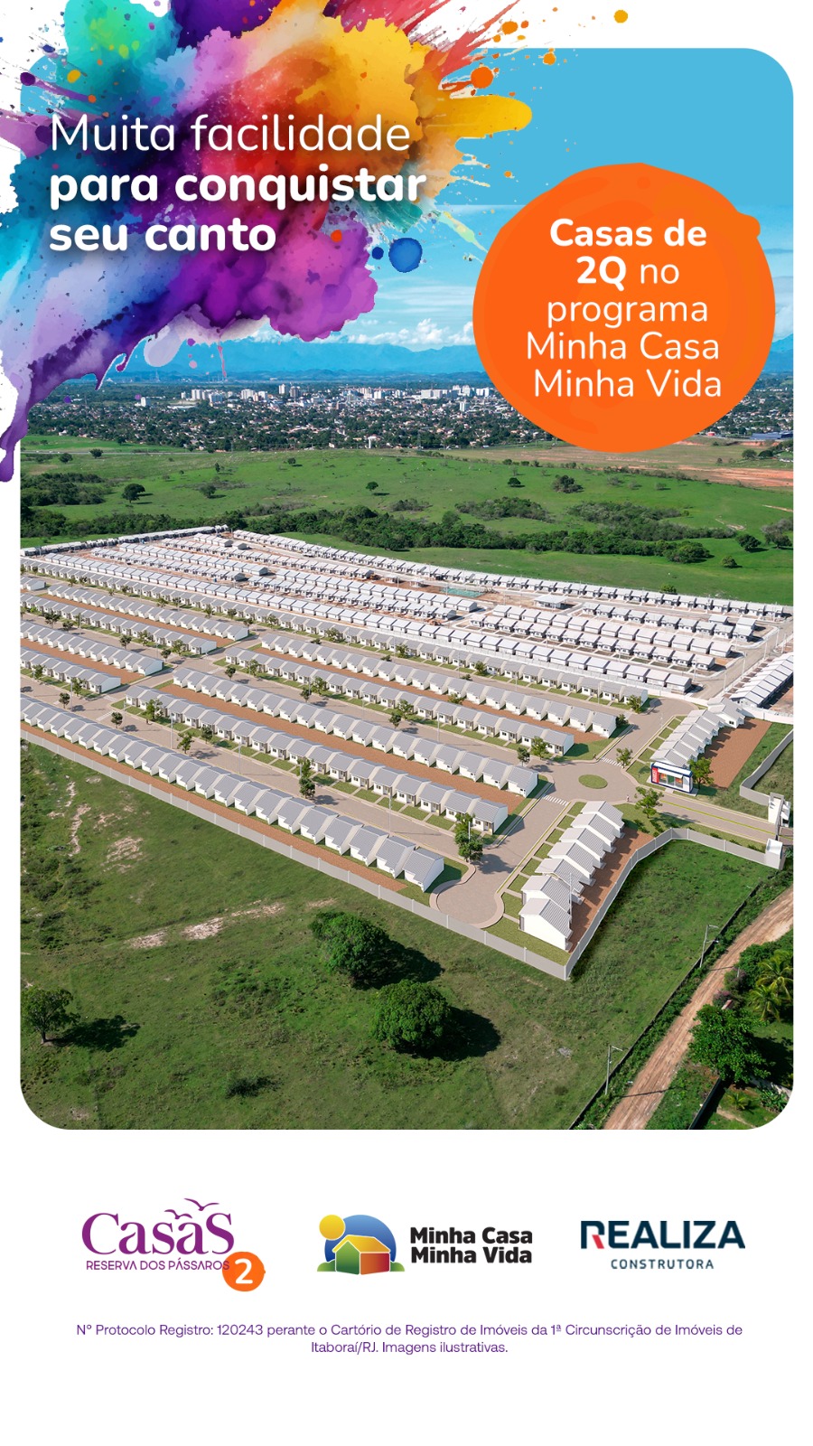 Imagem Casa de Condomínio com 2 Quartos à Venda, 150 m²em Caluge - Itaboraí Imagem Casa de Condomínio com 2 Quartos à Venda, 150 m²em Caluge - Itaboraí