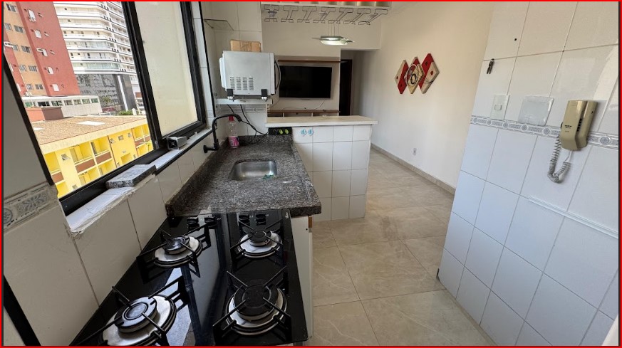 Imagem Apartamento com 1 Quarto à Venda, 33 m²em Canto do Forte - Praia Grande