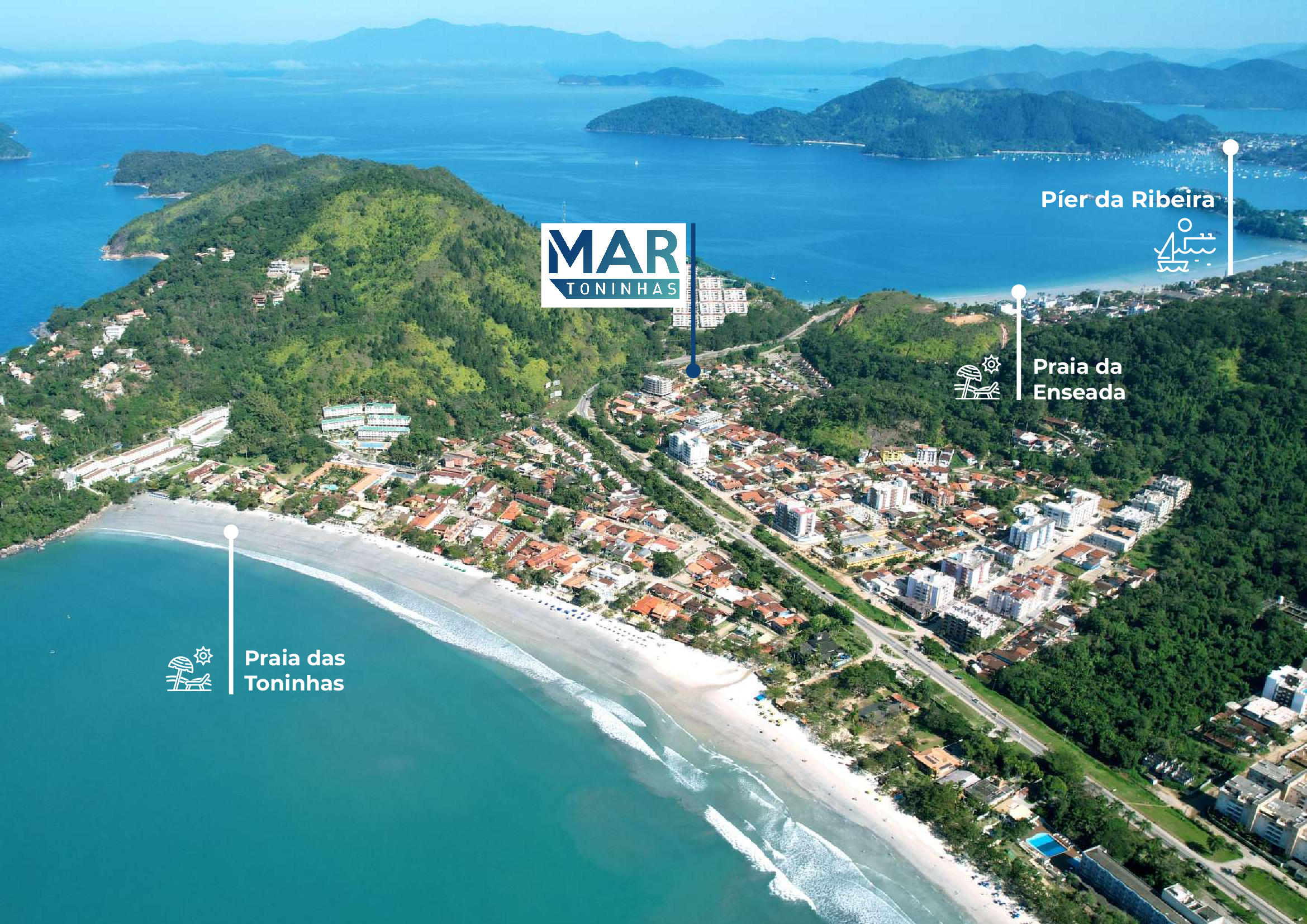 Imagem Apartamento com 1 Quarto à Venda, 35 m²em Toninhas - Ubatuba