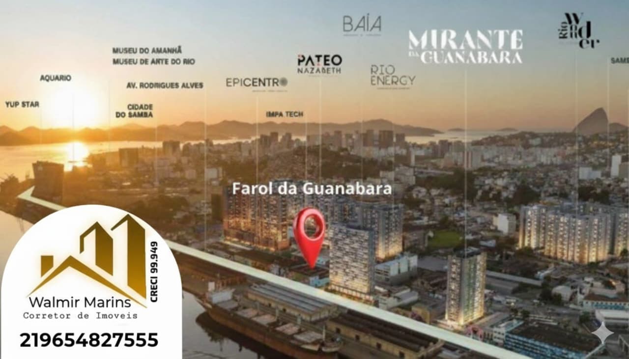 Imagem Apartamento com 3 Quartos à Venda, 60 m² em Santo Cristo - Rio de Janeiro