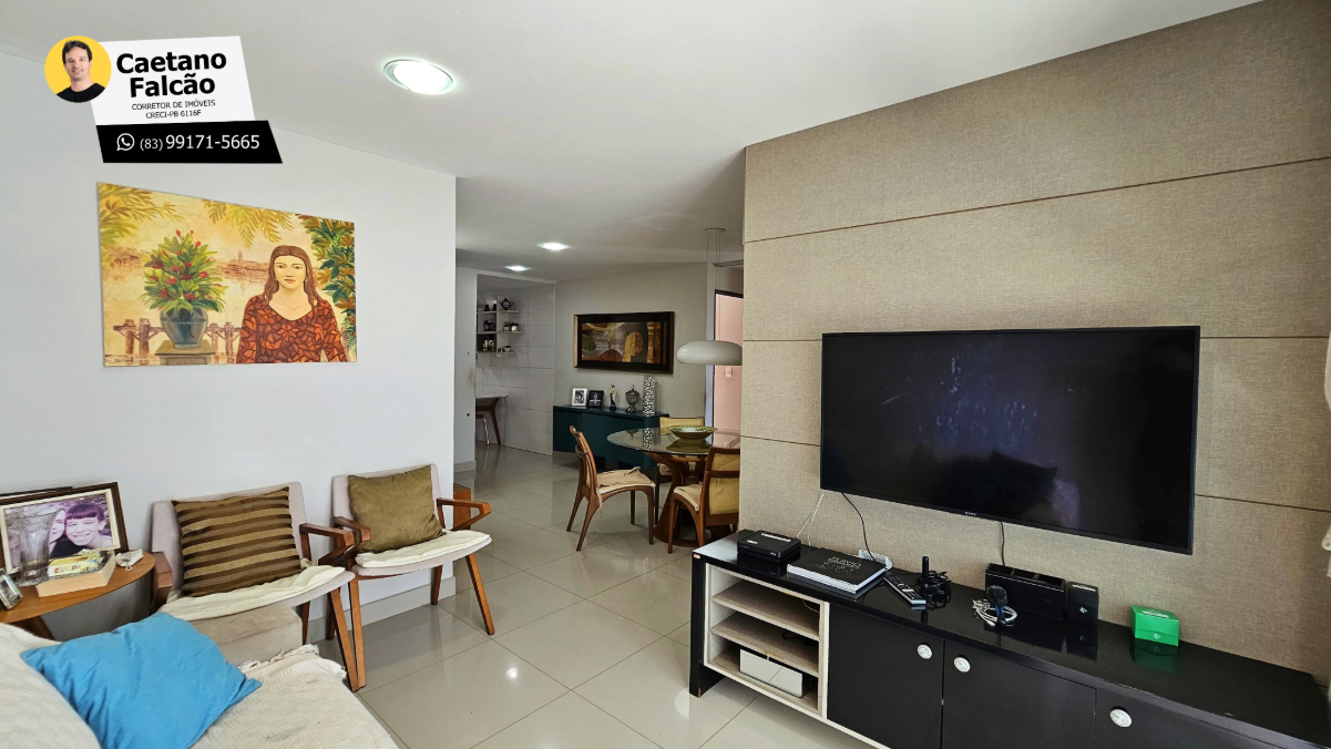 Imagem Apartamento com 3 Quartos à Venda, 97 m² em Tambauzinho - João Pessoa Imagem Apartamento com 3 Quartos à Venda, 97 m² em Tambauzinho - João Pessoa
