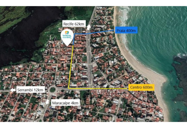Imagem Flat com 1 Quarto à Venda, em Centro - Ipojuca Imagem Flat com 1 Quarto à Venda, em Centro - Ipojuca