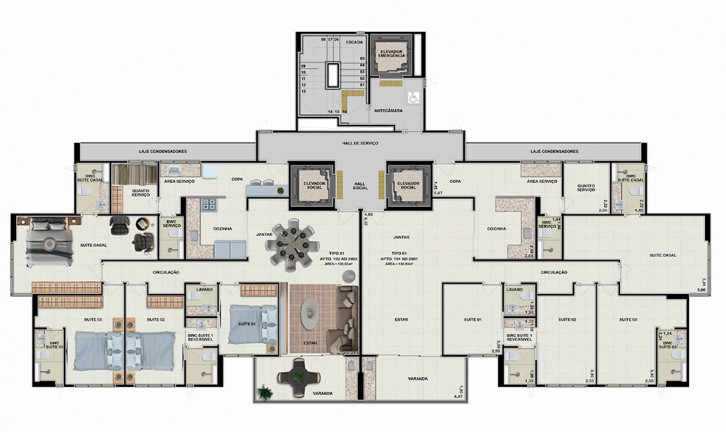 Imagem Apartamento com 4 Quartos à Venda, 140 m² em Boa Viagem - Recife