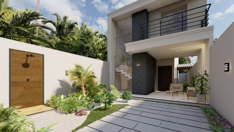 Imagem Casa com 3 Quartos à Venda, 117 m² em Luzardo Viana - Maracanaú