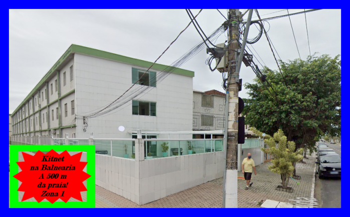Imagem Kitnet com 1 Quarto à Venda, 24 m² em Real - Praia Grande