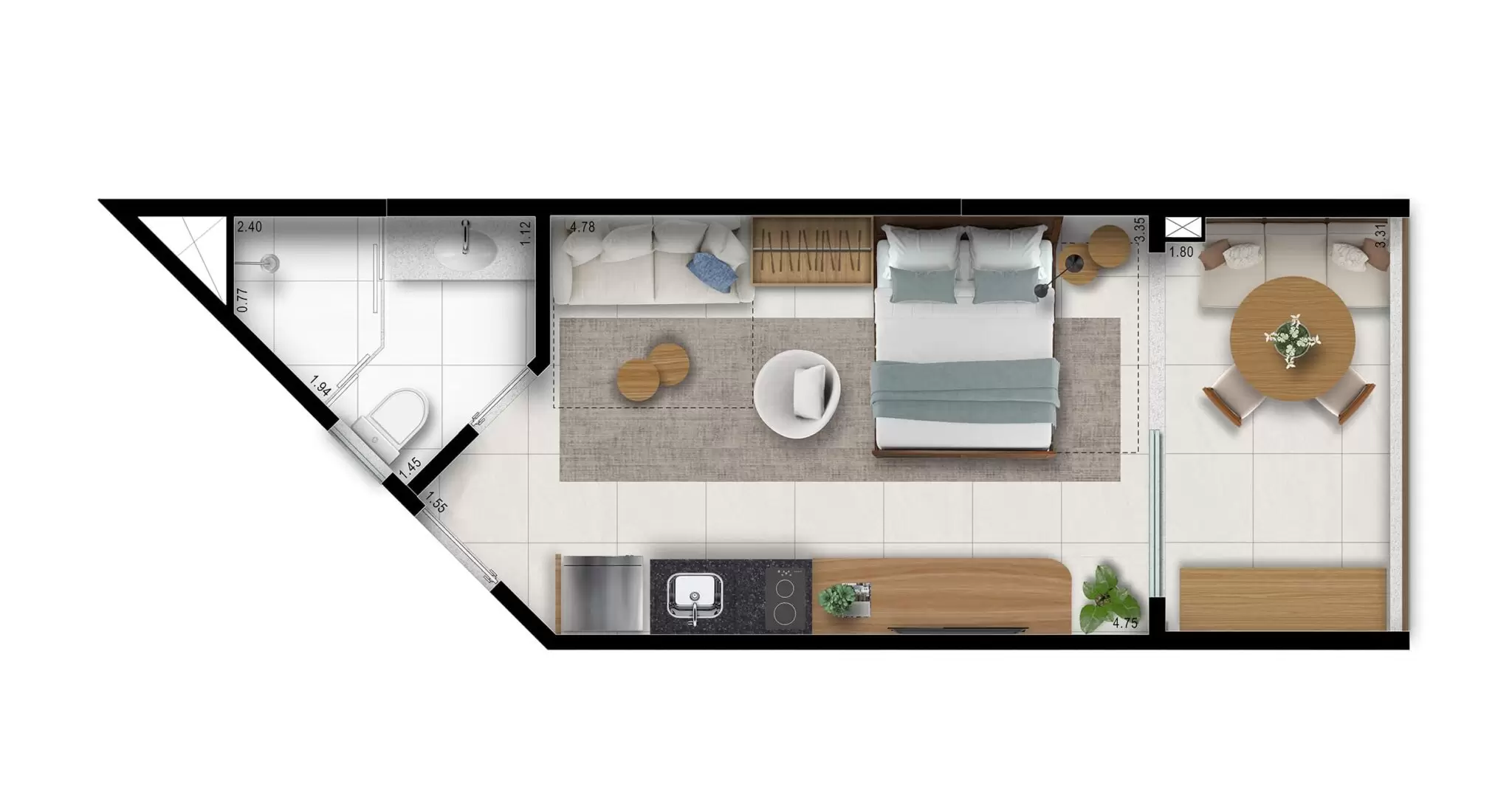 Imagem Apartamento com 1 Quarto à Venda, 30 m² em Santa Edwiges - Caucaia Imagem Apartamento com 1 Quarto à Venda, 30 m² em Santa Edwiges - Caucaia