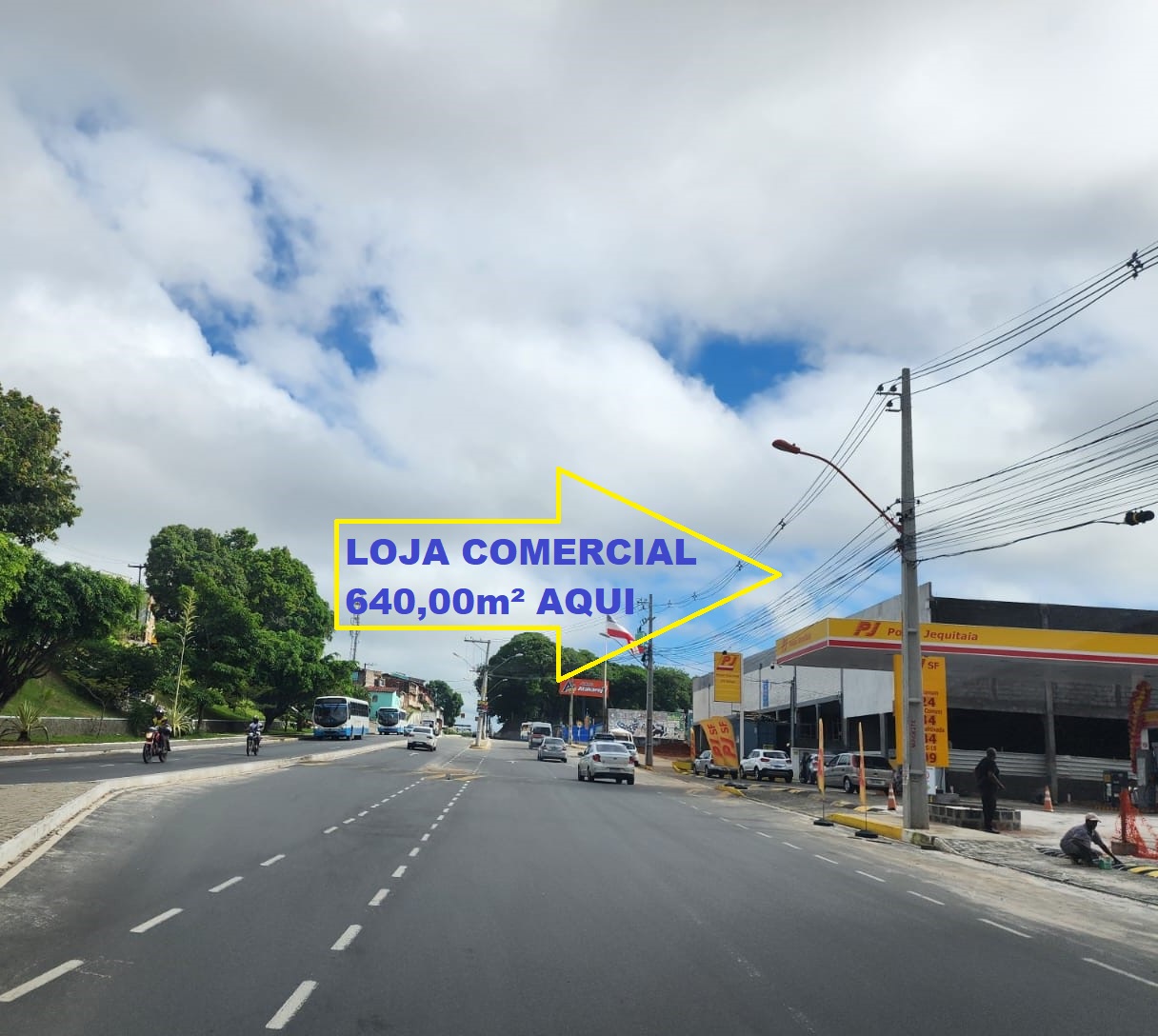 Ponto Comercial para Alugar, 640 m²em Cia I - Simões Filho