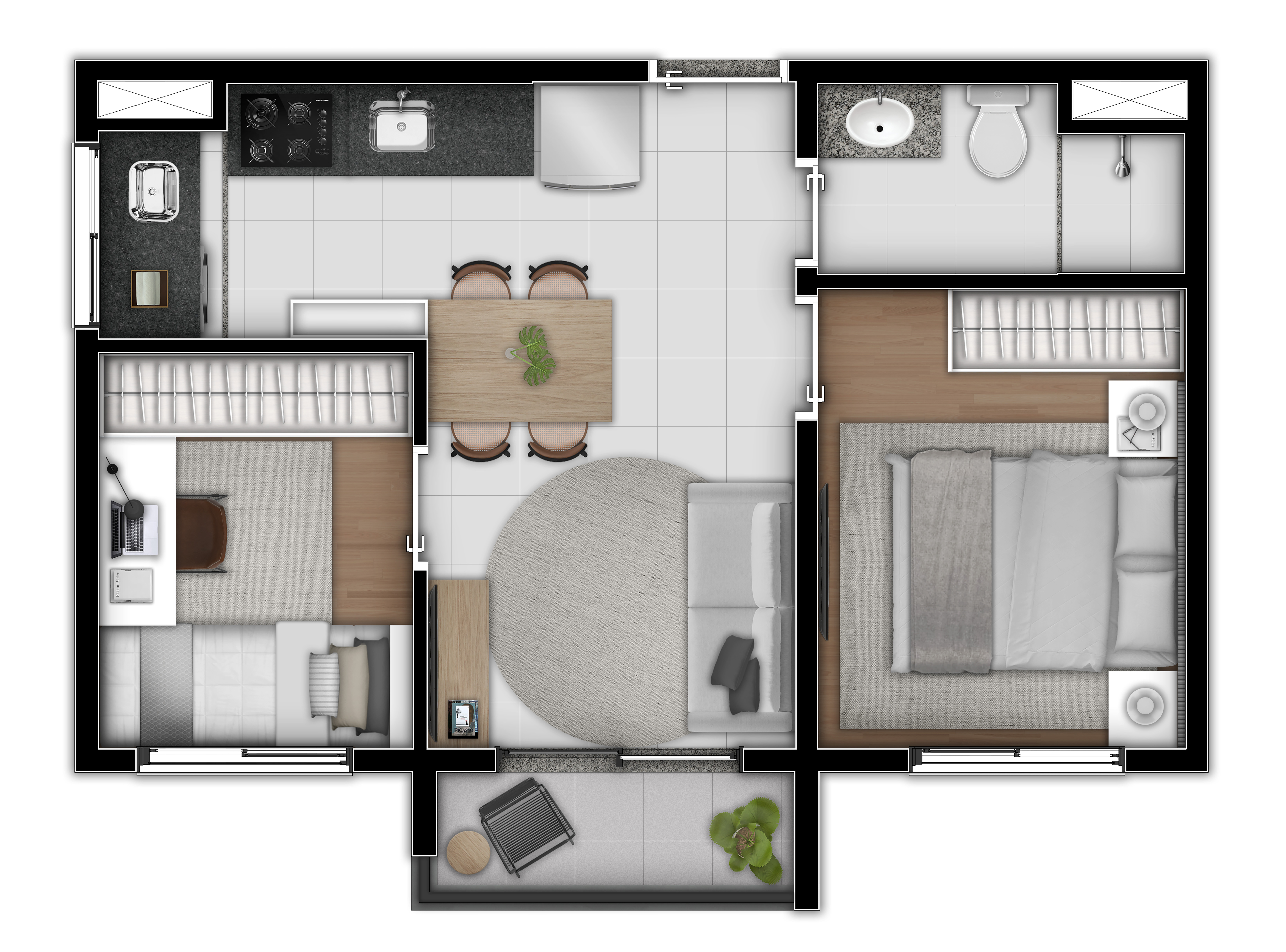 Imagem Apartamento com 2 Quartos à Venda, 36 m²em Vila Olímpia - São Paulo