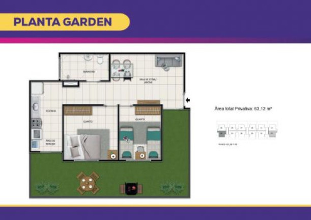 Imagem Apartamento com 2 Quartos à Venda, 42 m² em Campo Grande - Rio de Janeiro Imagem Apartamento com 2 Quartos à Venda, 42 m² em Campo Grande - Rio de Janeiro