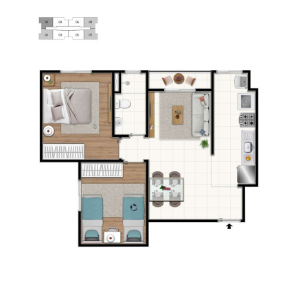 Imagem Apartamento com 2 Quartos à Venda, 47 m² em Irajá - Rio de Janeiro Imagem Apartamento com 2 Quartos à Venda, 47 m² em Irajá - Rio de Janeiro
