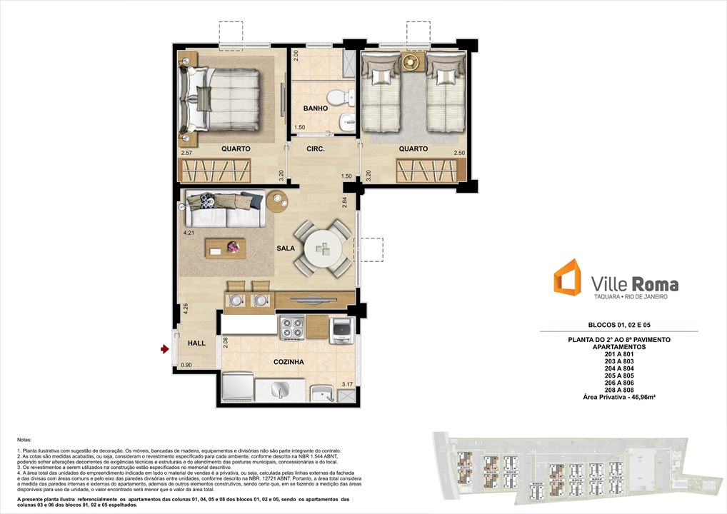 Imagem Apartamento com 2 Quartos à Venda, 46 m² em Jacarepaguá - Rio de Janeiro