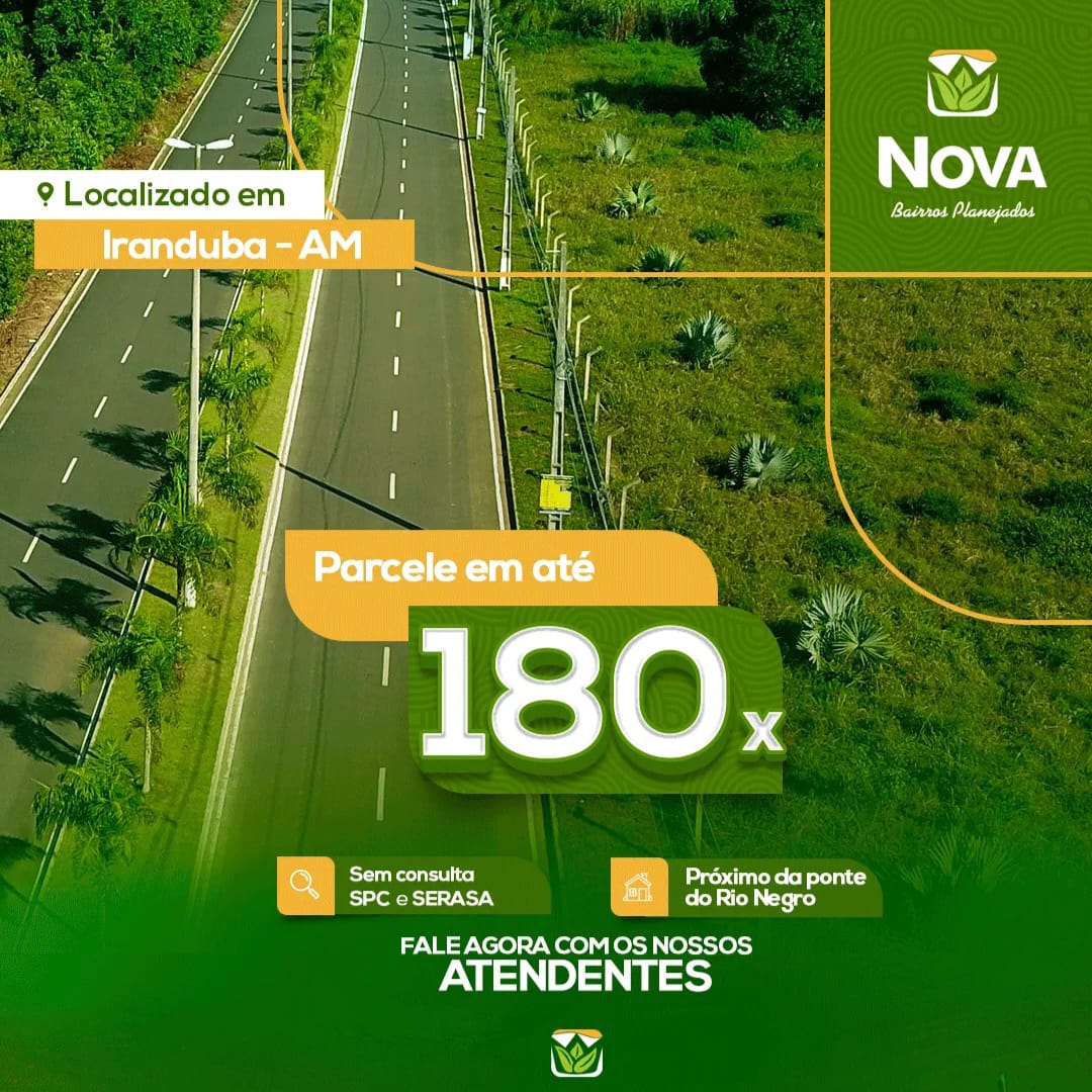 Terreno à Venda, 200 m²em Nova Amazonas I Bairro Planejado - Iranduba