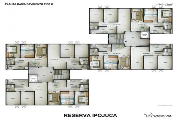 Imagem Apartamento com 2 Quartos à Venda, 52 m² em ipojuca - Ipojuca Imagem Apartamento com 2 Quartos à Venda, 52 m² em ipojuca - Ipojuca