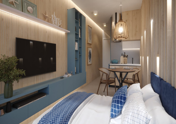 Imagem Studio à Venda, 21 m² em Porto de Galinhas - Ipojuca
